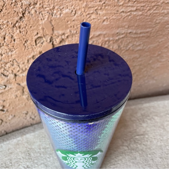 NWT Starbucks Iridescent Sequin Tumbler Cup - Picture 5 of 6